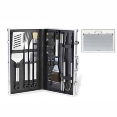 20pc. Barbecue Set in Aluminum Case