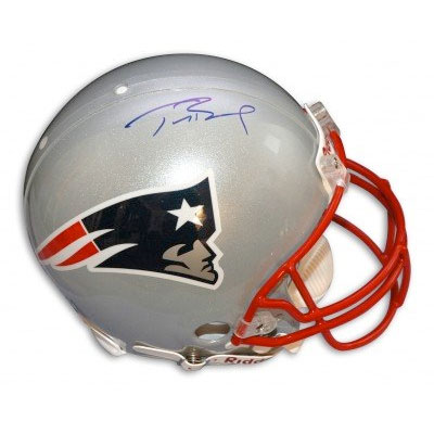 Tom Brady Signed Helmet