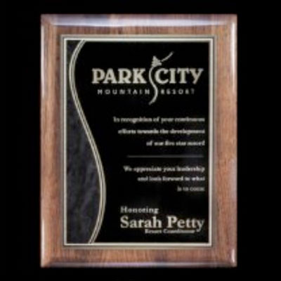 Carisbrooke/Nobleton Plaque – HG Walnut 7″ x 9″