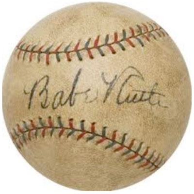 Babe Ruth Signed Baseball