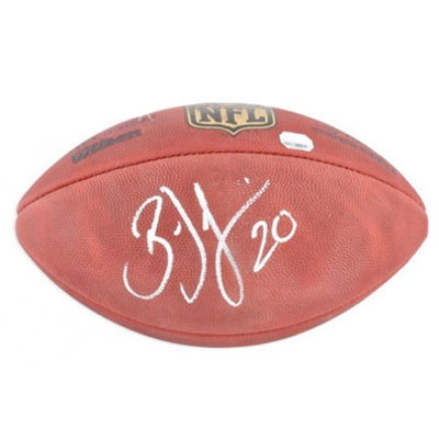 Brian Dawkins Signed Football