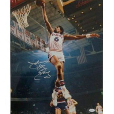 Juluis Erving Signed Photo