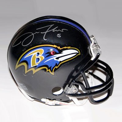 Joe Flacco Signed Helmet