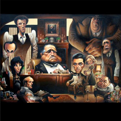 Godfather Framed Print