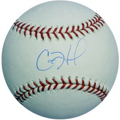 Cole Hamels Signed Baseball