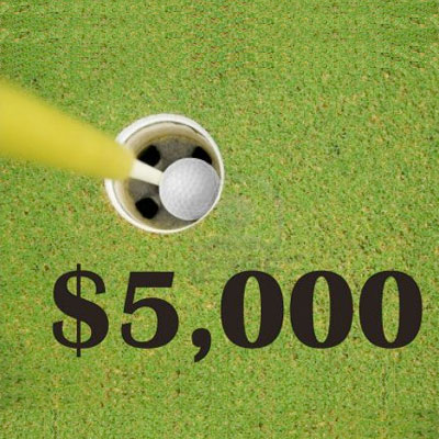 $5,000 of Hole-in-One Insurance Coverage