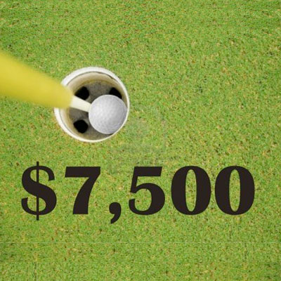 $7,500 of Hole-in-One Insurance Coverage