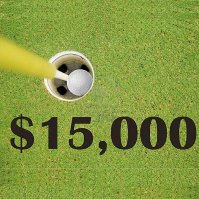 $15,000 of Hole-in-One Insurance Coverage