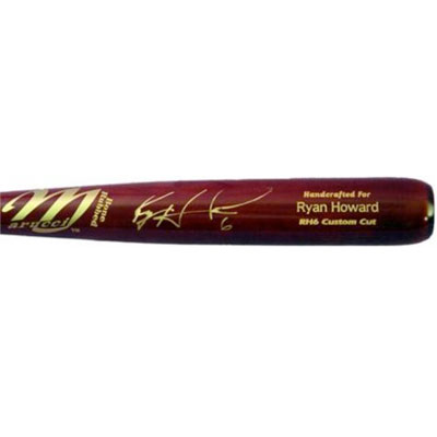 Ryan Howard Signed Bat