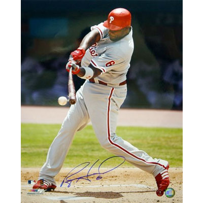 Ryan Howard Signed and Framed Photo
