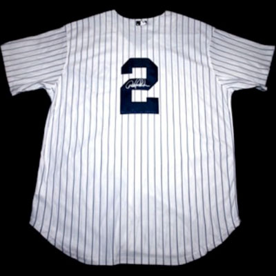Derek Jeter Signed Jersey