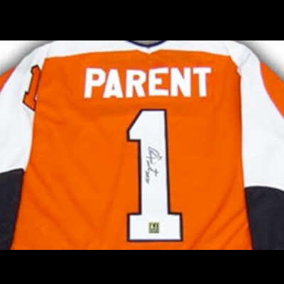 Bernie Parent Signed Jersey
