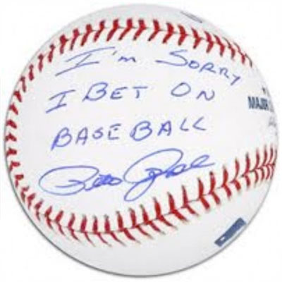 Pete Rose Signed Baseball