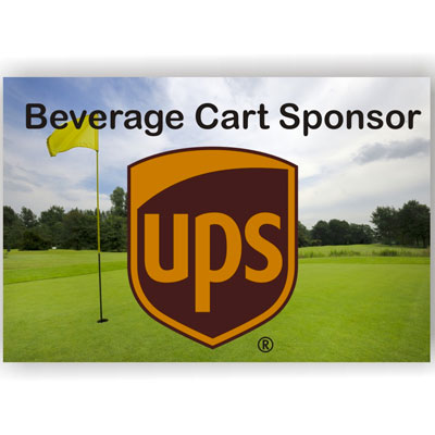 Beverage Cart Sign