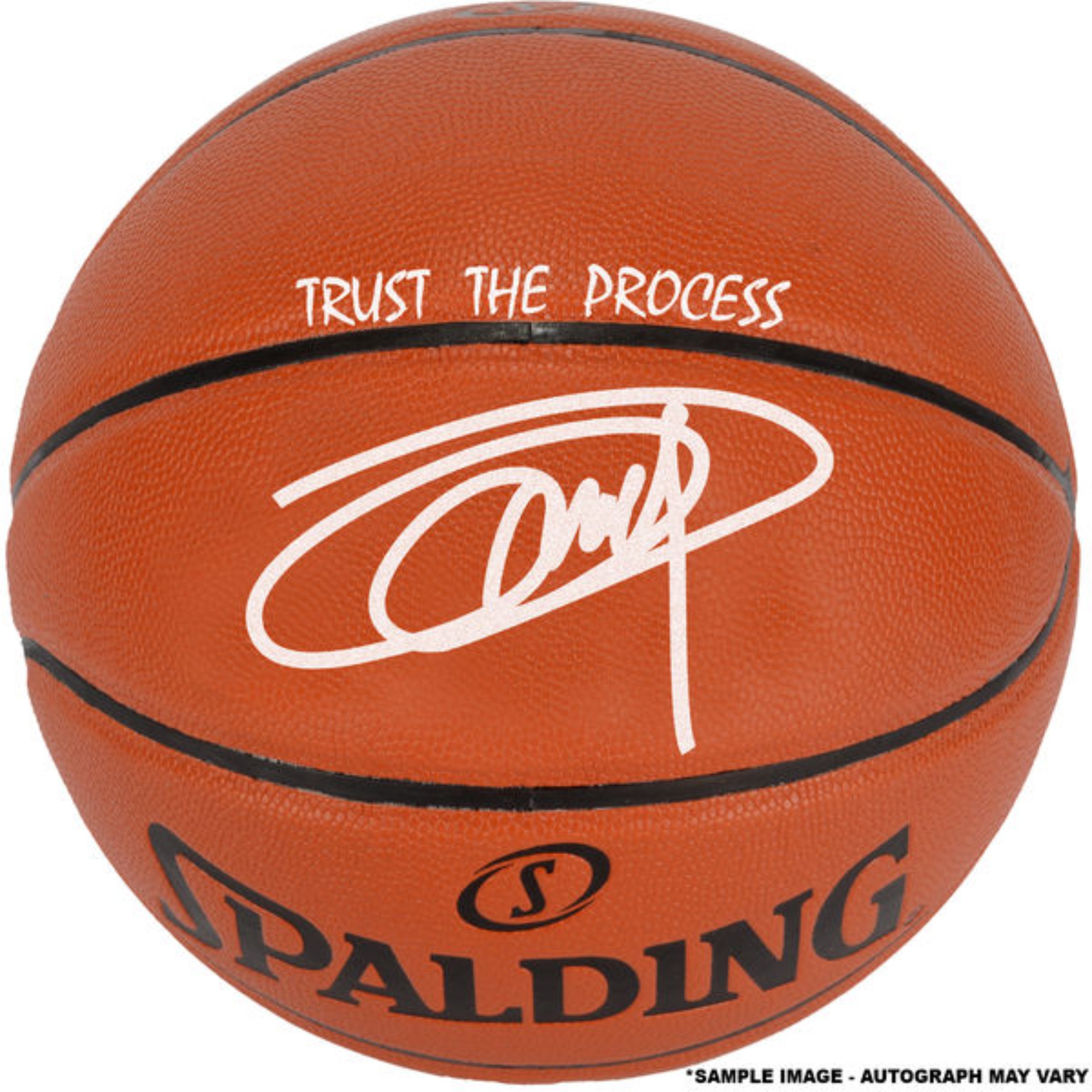 Joel Embiid Signed Basketball