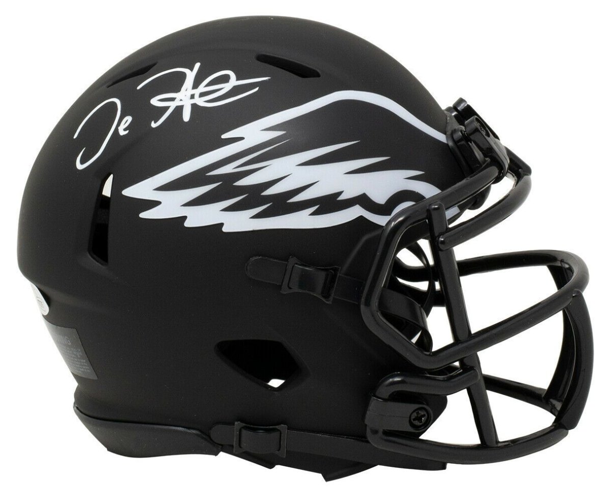 Jalen Hurts signed helmet