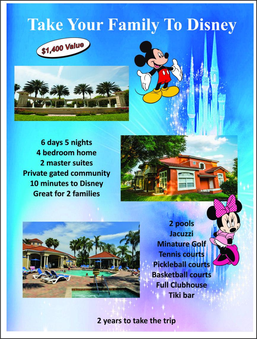 Take your family to Disney