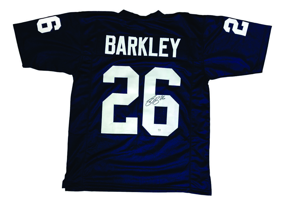 Saquon Barkley signed jersey